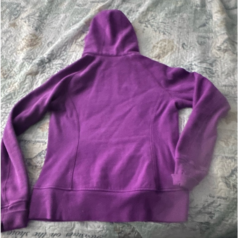 Lululemon purple activewear hoodie with zip up